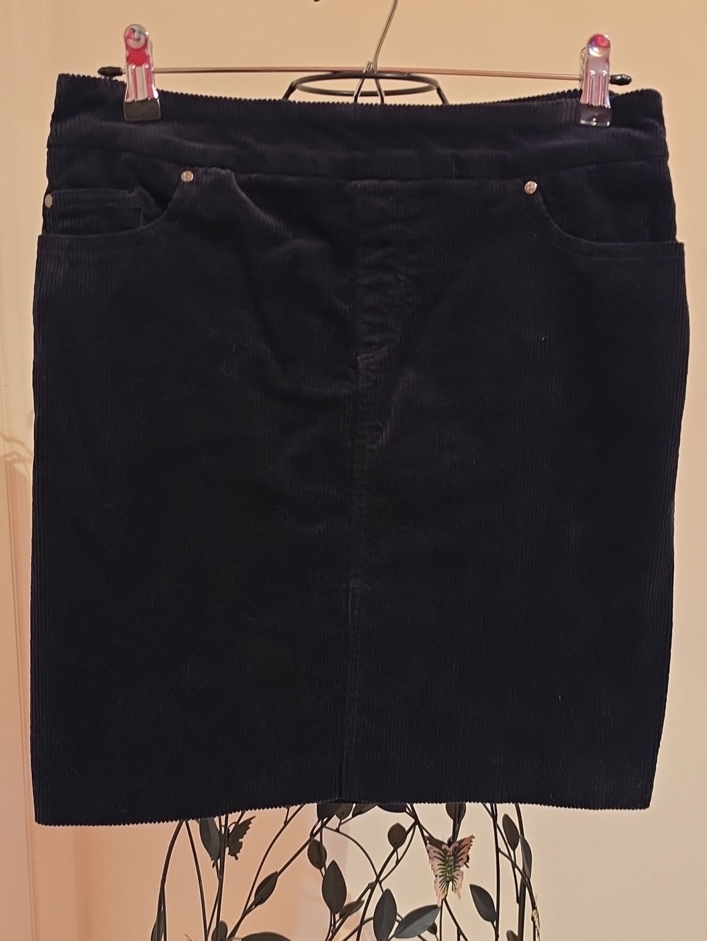 Corduroy Pull On Skirt